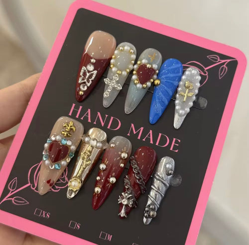 Acrylic stiletto Press on Nails