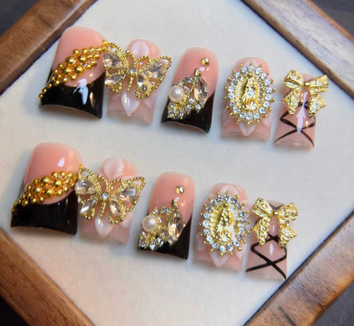 Acrylic Press on Duck Nails